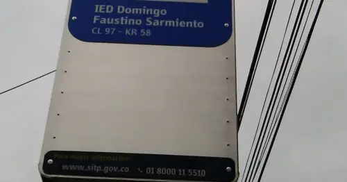 PARADERO SITP IED DOMINGO FAUSTINO SARMIENTO  526A03